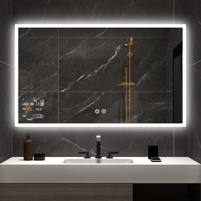 61nR+20bd+L._AC_SX679_ - Tech Reviews Best Smart Bathroom Mirrors