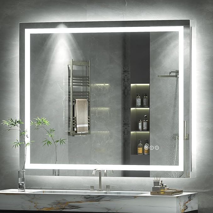 71loaCESDWL._AC_SX679_ - Tech Reviews Best Smart Bathroom Mirrors