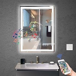 71+vYMJN1FL._AC_SY300_SX300_ - Tech Reviews Best Smart Bathroom Mirrors